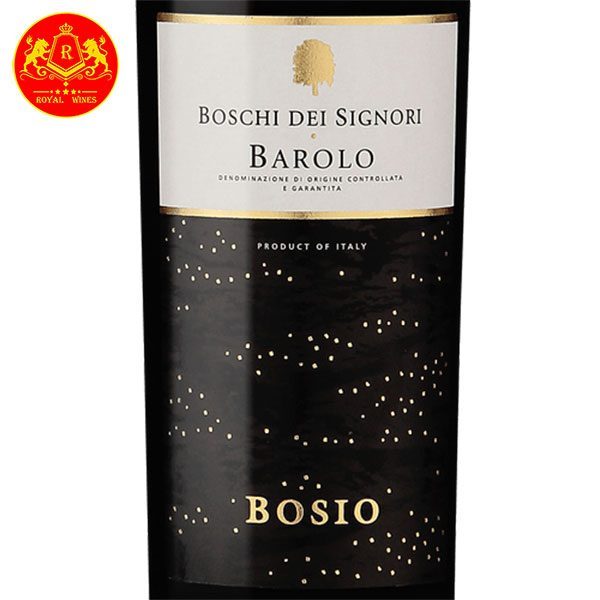 Rượu Vang Boschi Del Signori Barolo Bosio 1