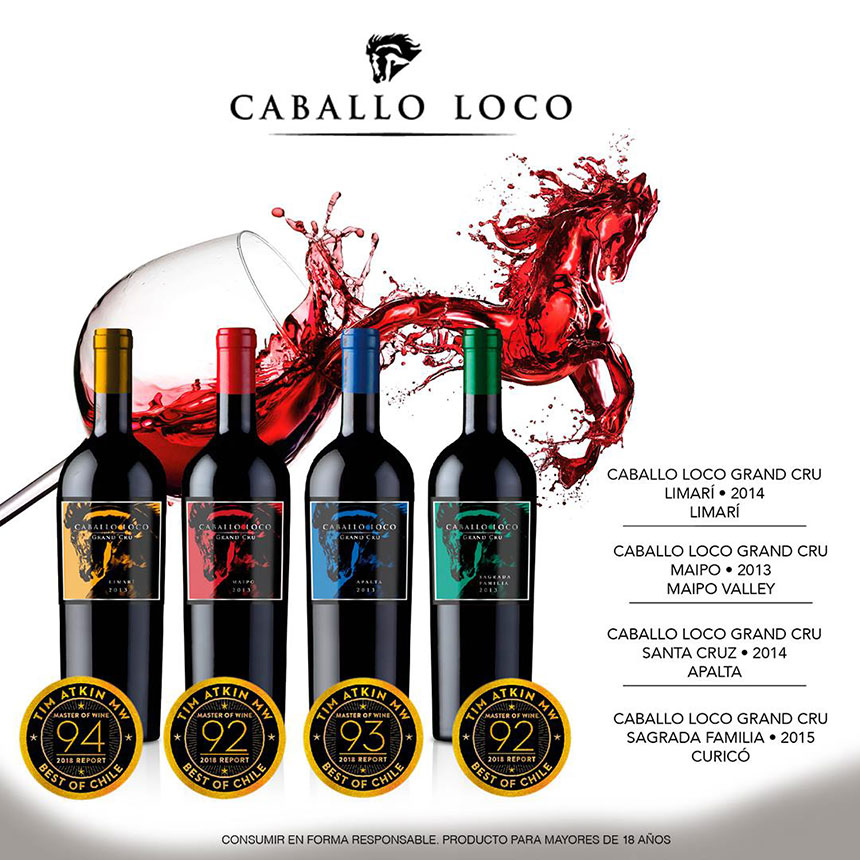 Rượu Vang Caballo Loco 1