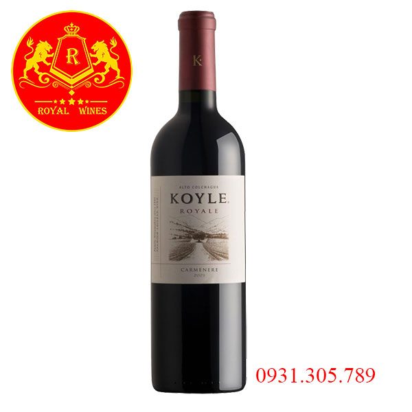 Rượu Vang Koyle Royale Carmenere