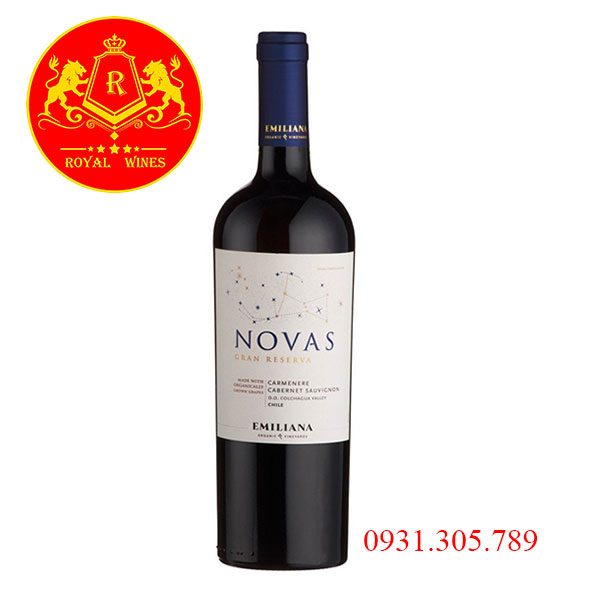 Rượu Vang Novas Gran Reserva Carmenere Cabernet Sauvignon
