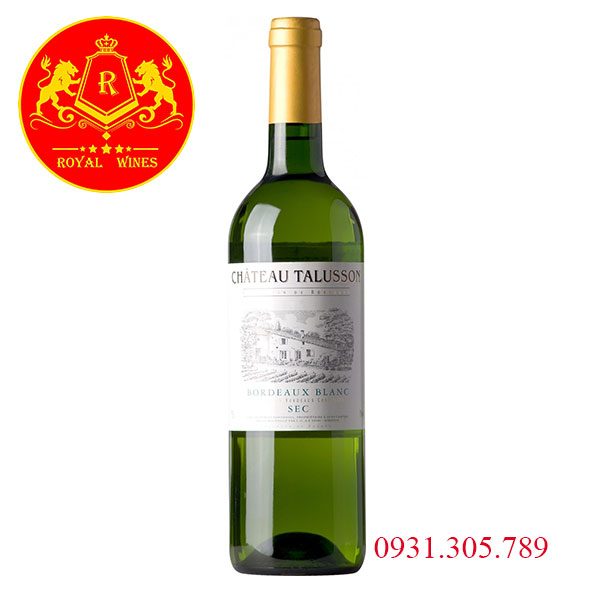 Rượu Vang Trang Chateau Talusson Bordeaux