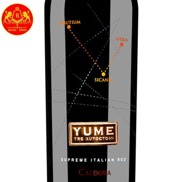 Rượu Vang Yume Tre Autoctoni Caldora 1