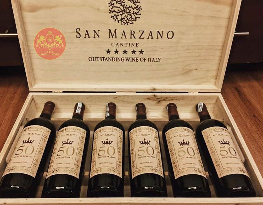 Rượu Vang 50 Anniversario San Marzano 1