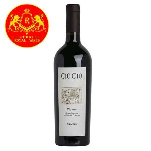 Rượu Vang Ciu Ciu Piceno Bacchus