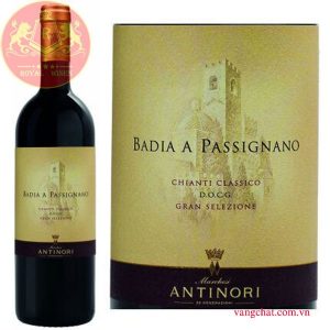 Ruou Vang Badia A Passignano Chianti Classico 1