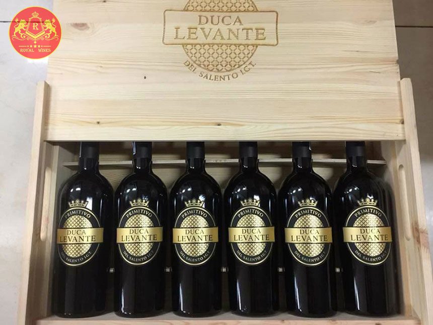 Rượu Vang Duca Levante Primitivo 1