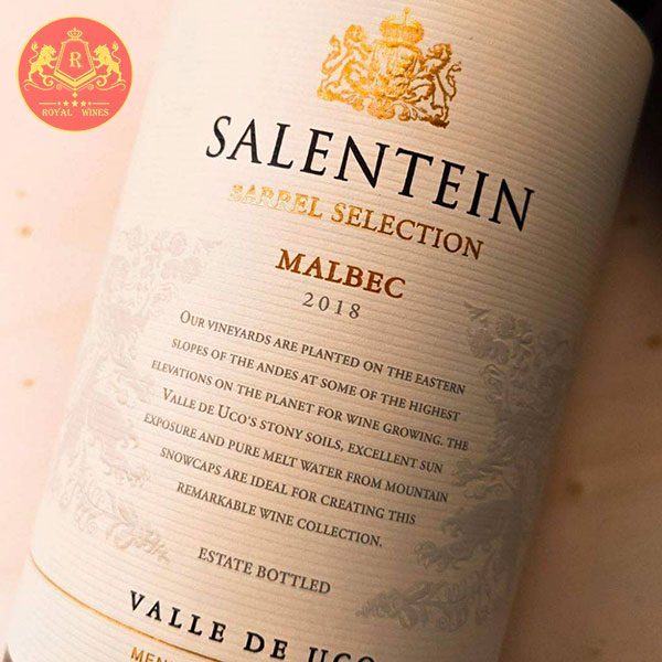 Rượu Vang Salentein Barrel Selection Malbec 1