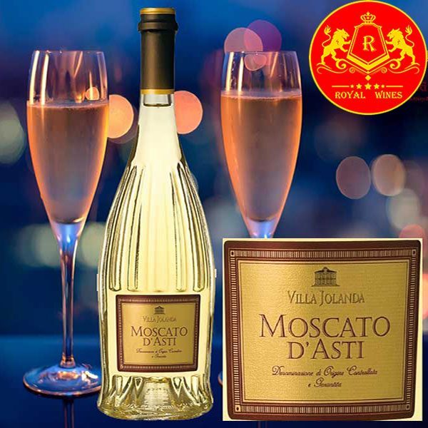 Rượu Vang Villa Jolanda Moscato Dasti 1