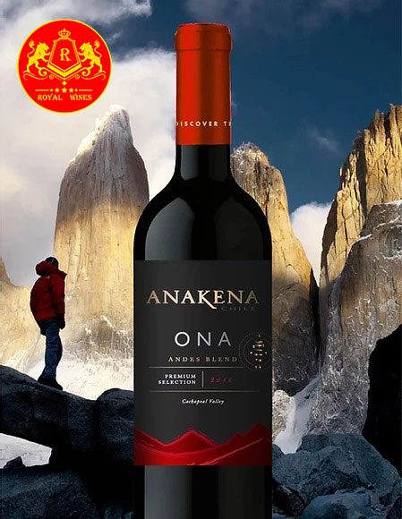 Rượu Vang Anakena Ona Andes Blend 1