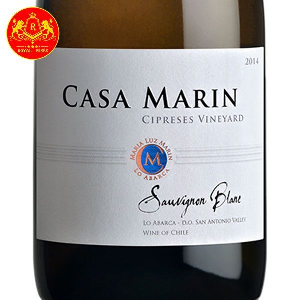 Rượu Vang Casa Marin Sauvignon Blanc Cipreses 1