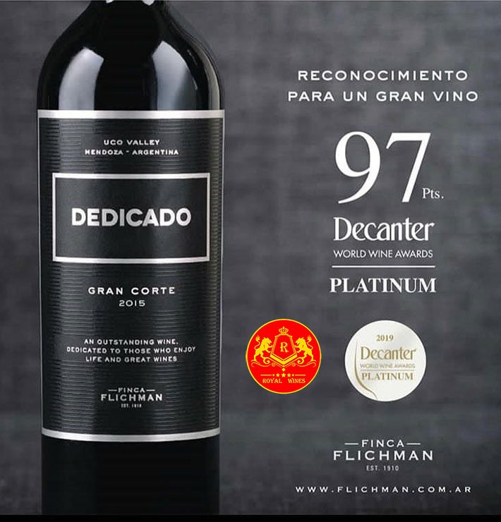 Rượu Vang Dedicado Gran Corte 1