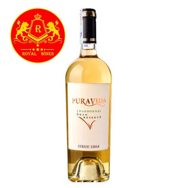 Rượu Vang Pura Vida Gran Reserva Chardonnay