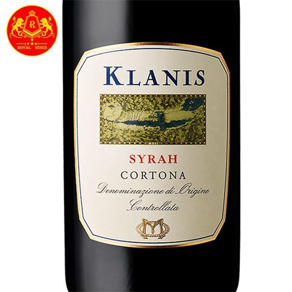 Rượu Vang Klanis Syrah Cortona 1