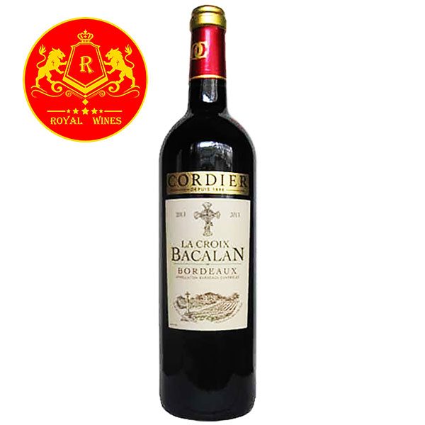 Rượu Vang Cordier La Croix Bacalan Bordeaux
