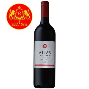 Rượu Vang Alias Croizet Bages Pauillac
