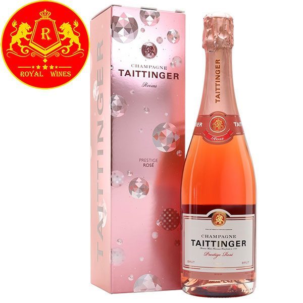 Rượu Vang Champagne Taittinger Prestige Rose