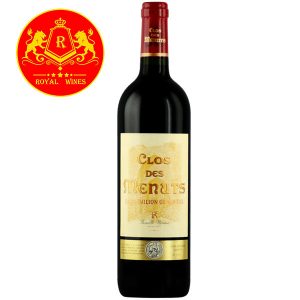 Rượu Vang Clos Des Menuts