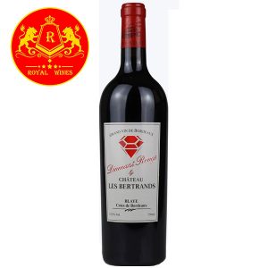 Rượu Vang Diamant Rouge By Chateau Les Bertrands