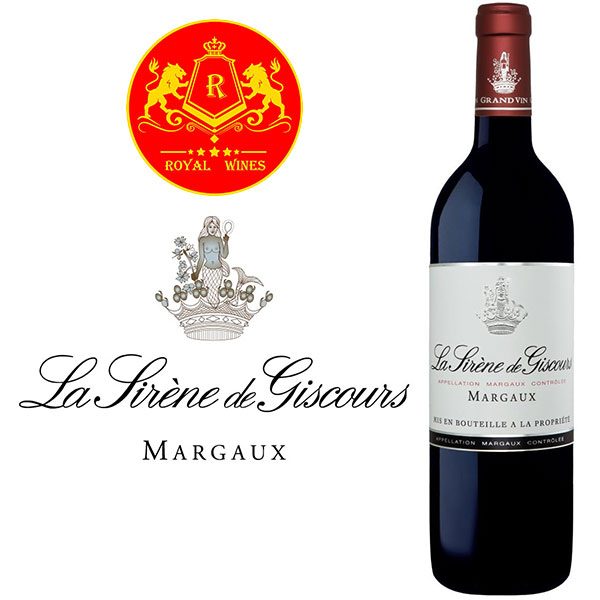 Rượu Vang La Sirene De Giscours Margaux