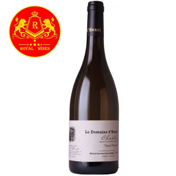 Rượu Vang Le Domaine Dhenri Chablis Saint Pierre