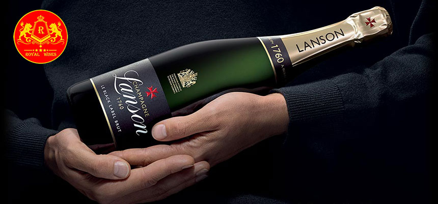 Rượu Vang Champagne Lanson Black Label Brut 1