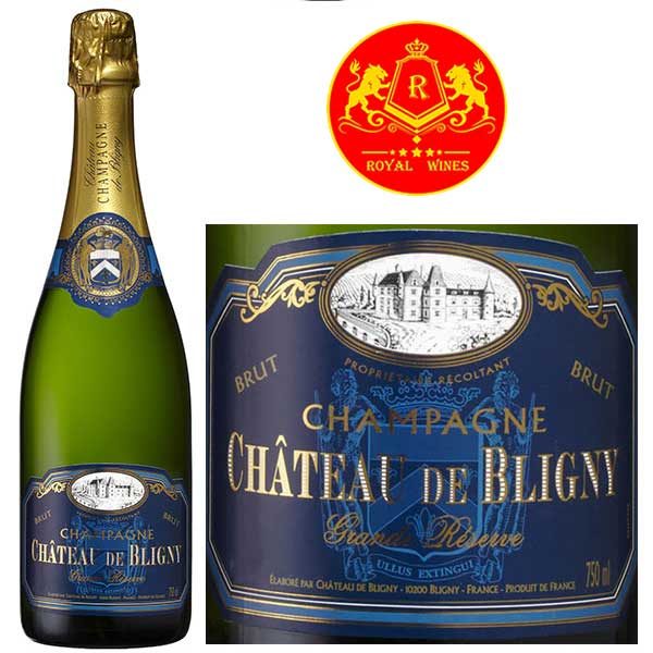 Ruou Champagne Chateau De Bligny Grande Reserve