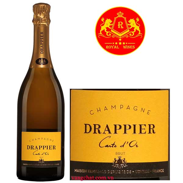 Ruou Champagne Drappier Brut Carte Dor