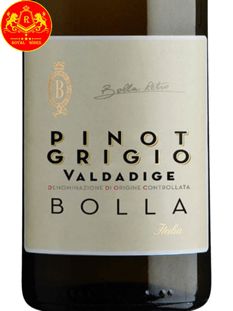Rượu Vang Bolla Pinot Grigio Valdadige