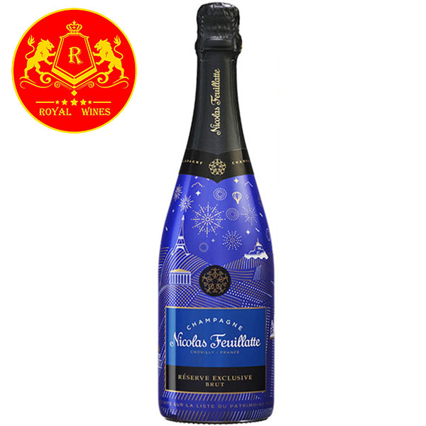 Rượu Vang Champagne Nicolas Feuillatte Reserve Exclusive Blue