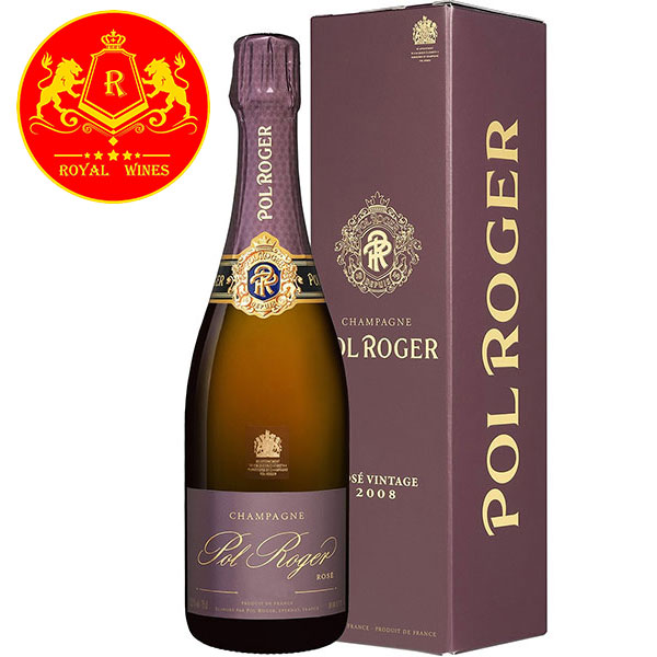Rượu Vang Champagne Pol Roger Rose
