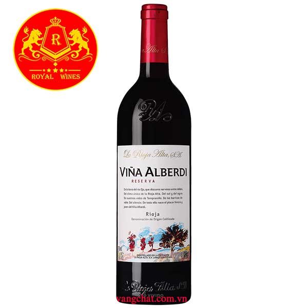 Ruou Vang La Rioja Alta Vina Alberdi Reserva