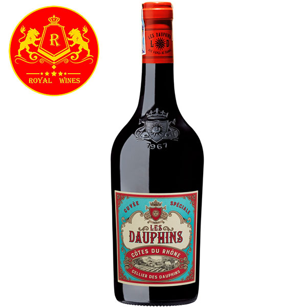 Rượu Vang Les Dauphins Cotes Du Rhone