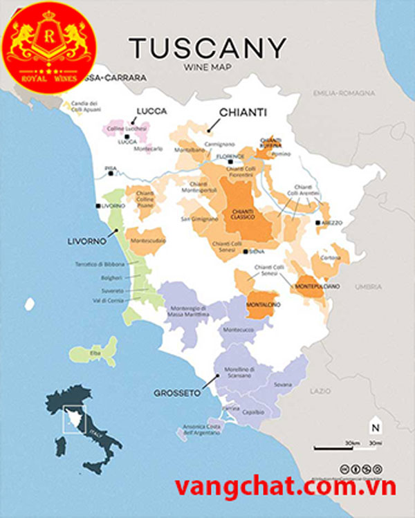 Ruou Vang Vung Tuscany
