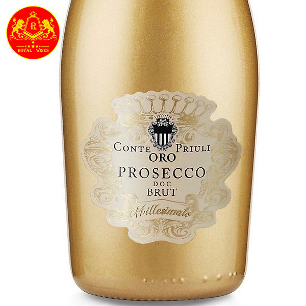 Rượu Vang Nổ Prosecco Conte Priuli Oro Brut