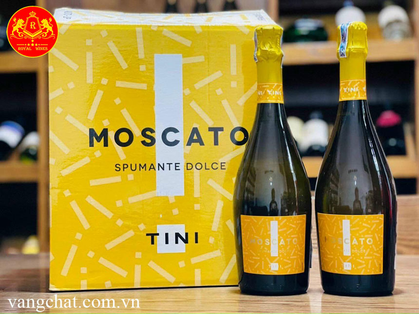 Rượu Vang Moscato Spumante Dolce Tini 1