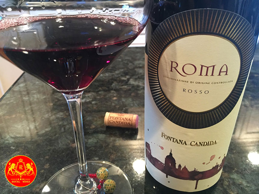 Rượu Vang Roma Rosso Fontana Candida 1