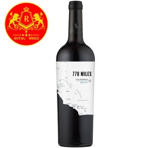 Rượu Vang 770 Miles California Zinfandel