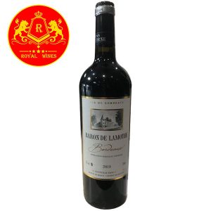Rượu Vang Baron De Lamothe Bordeaux