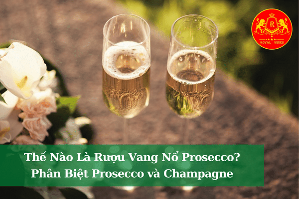 Thế Nào Là Rượu Vang Nổ Prosecco? Phân Biệt Prosecco và Champagne