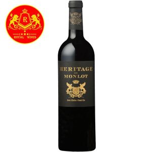 Rượu Vang Heritage De Monlot Saint Emilion Grand Cru
