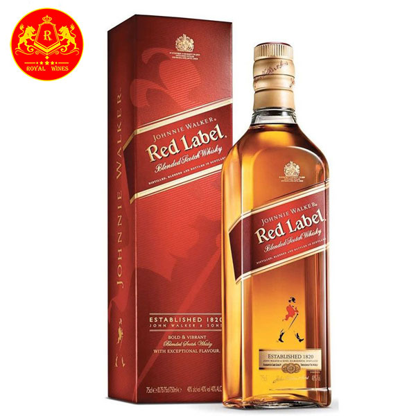 Rượu Johnnie Walker Red Label Nhãn Đỏ