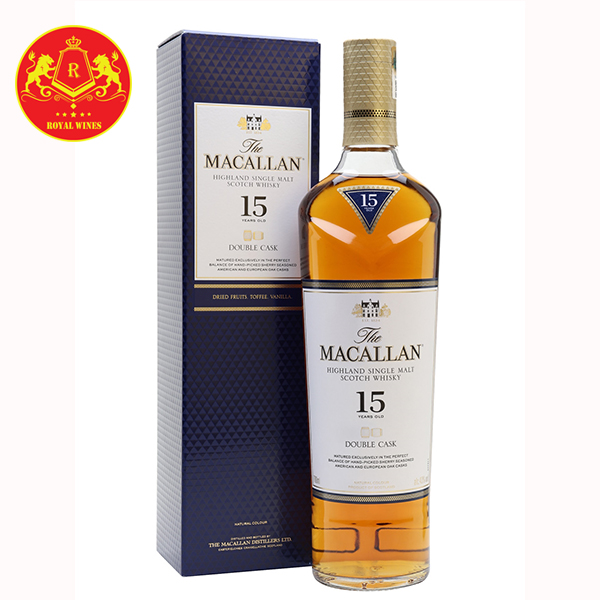 Ruou Macallan 15 Years Old Double Cask