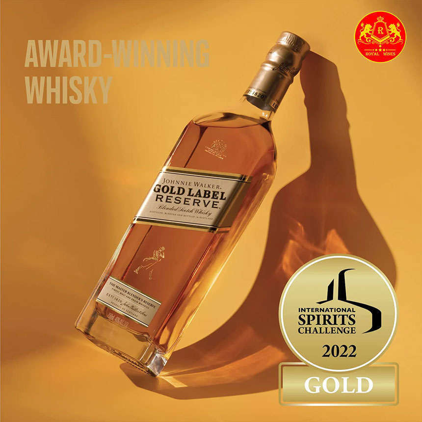 Rượu Whisky Johnnie Walker Gold Label Reserve Cao Cấp