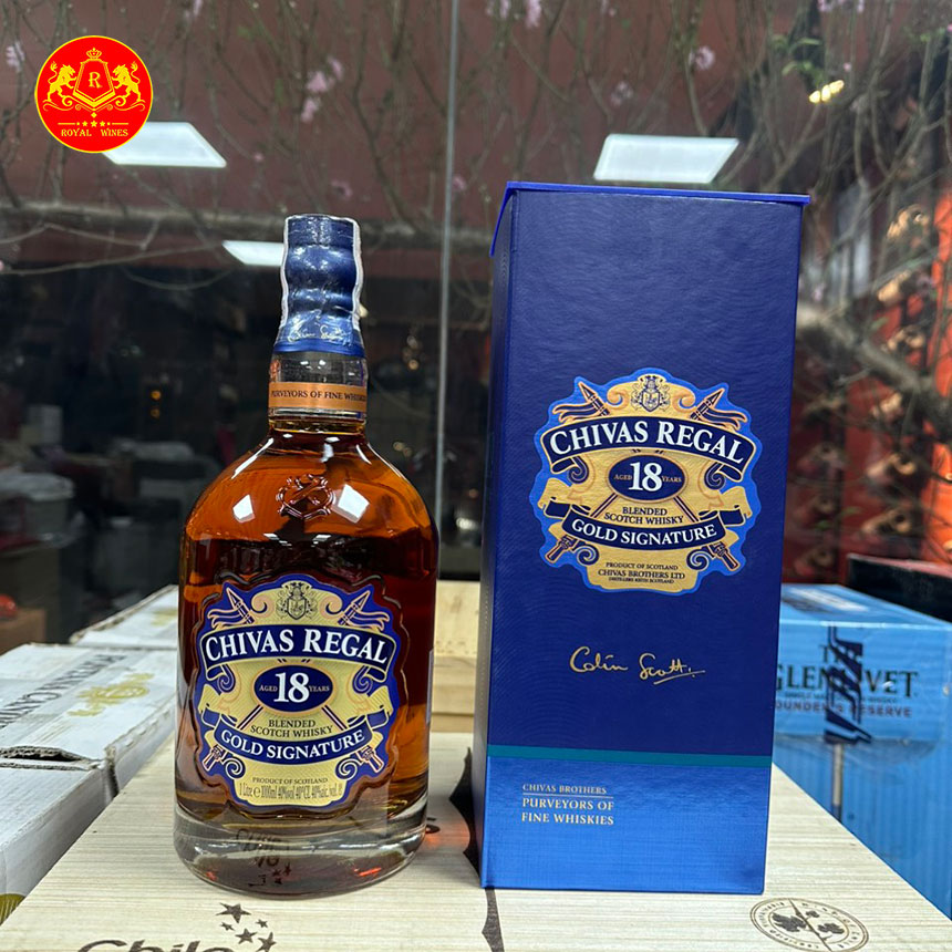 Rượu Chivas 18 Nhập Khẩu Chính Hãng