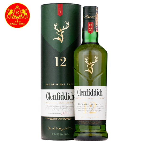 Rượu Glenfiddich 12 Năm Nhập Khẩu Chính Hãng