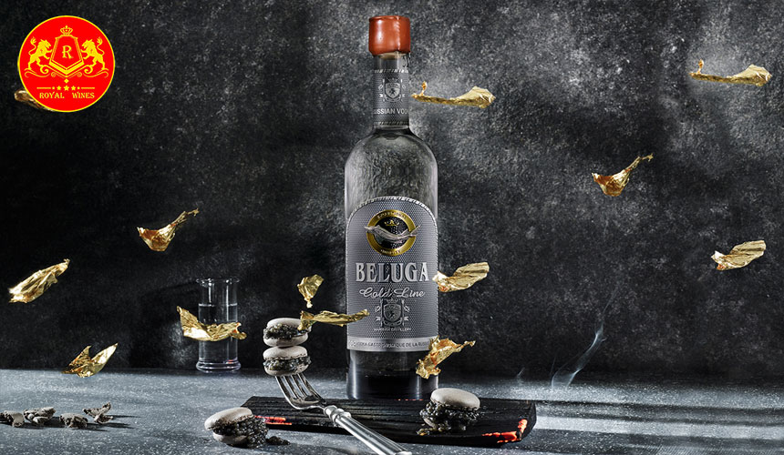 Rượu Vodka Nga Beluga Gold Line