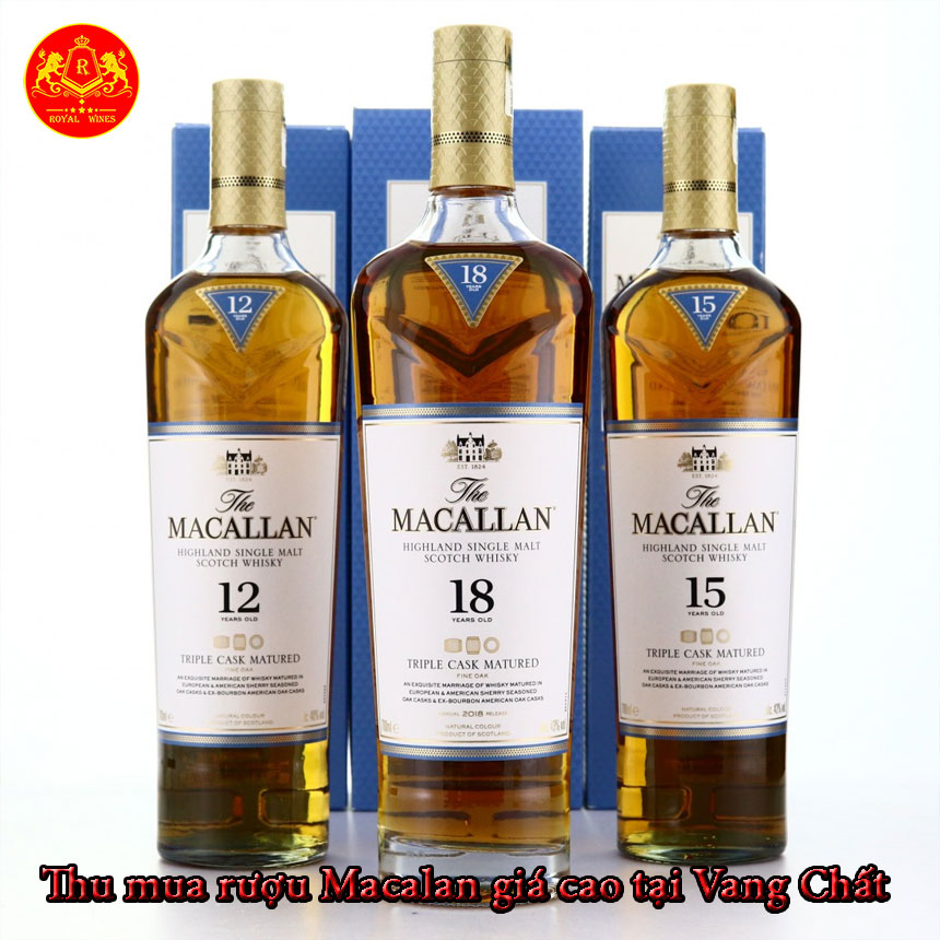 Thu Mua Rượu Macallan Uy Tín Tại Vang Chất