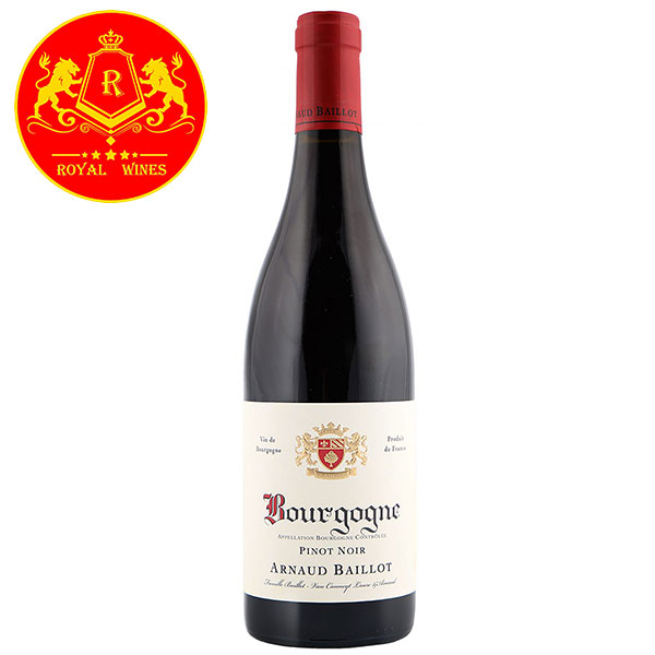 Rượu Vang Arnaud Baillot Bourgogne Pinot Noir
