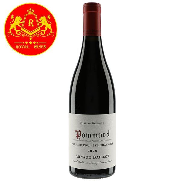 Rượu Vang Arnaud Baillot Pommard Premier Cru