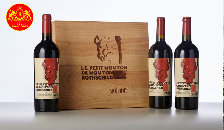 Thùng Rượu Vang Le Petit Mouton De Rothschild